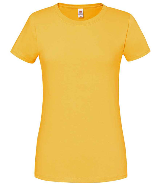 Fruit of the Loom SS720 Sunflower Front -  Ready to be Embroidered and Printed by Custard Workwear - Cheap Personalised and Customised Workwear in Nottinghamshire, Derbyshire and Leicestershire