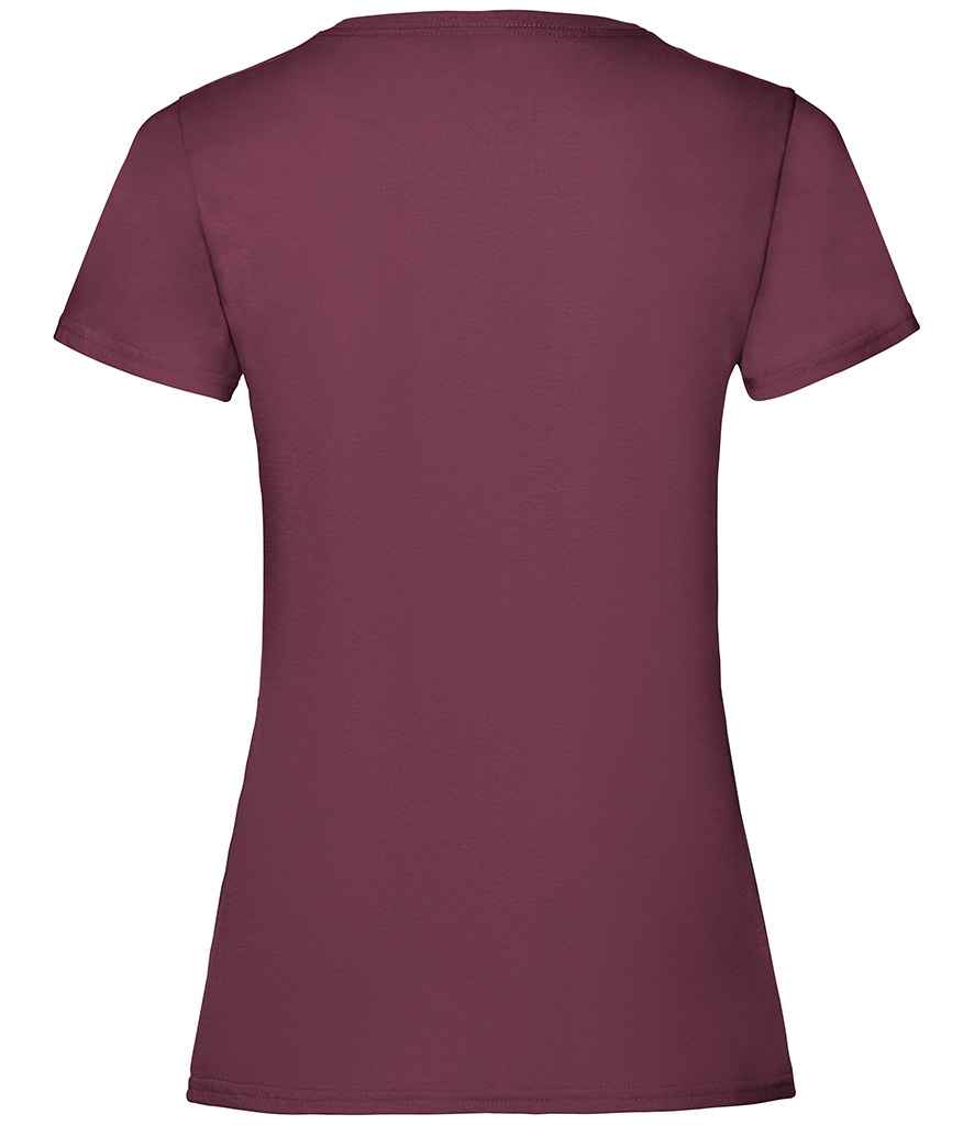 Fruit of the Loom SS77 Burgundy Back -  Ready to be Printed by Custard Workwear - Cheap Personalised and Customised Workwear in Nottinghamshire, Derbyshire and Leicestershire