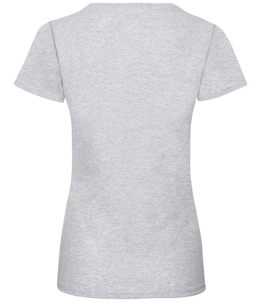 Fruit of the Loom SS77 Heather Grey Back -  Ready to be Printed by Custard Workwear - Cheap Personalised and Customised Workwear in Nottinghamshire, Derbyshire and Leicestershire