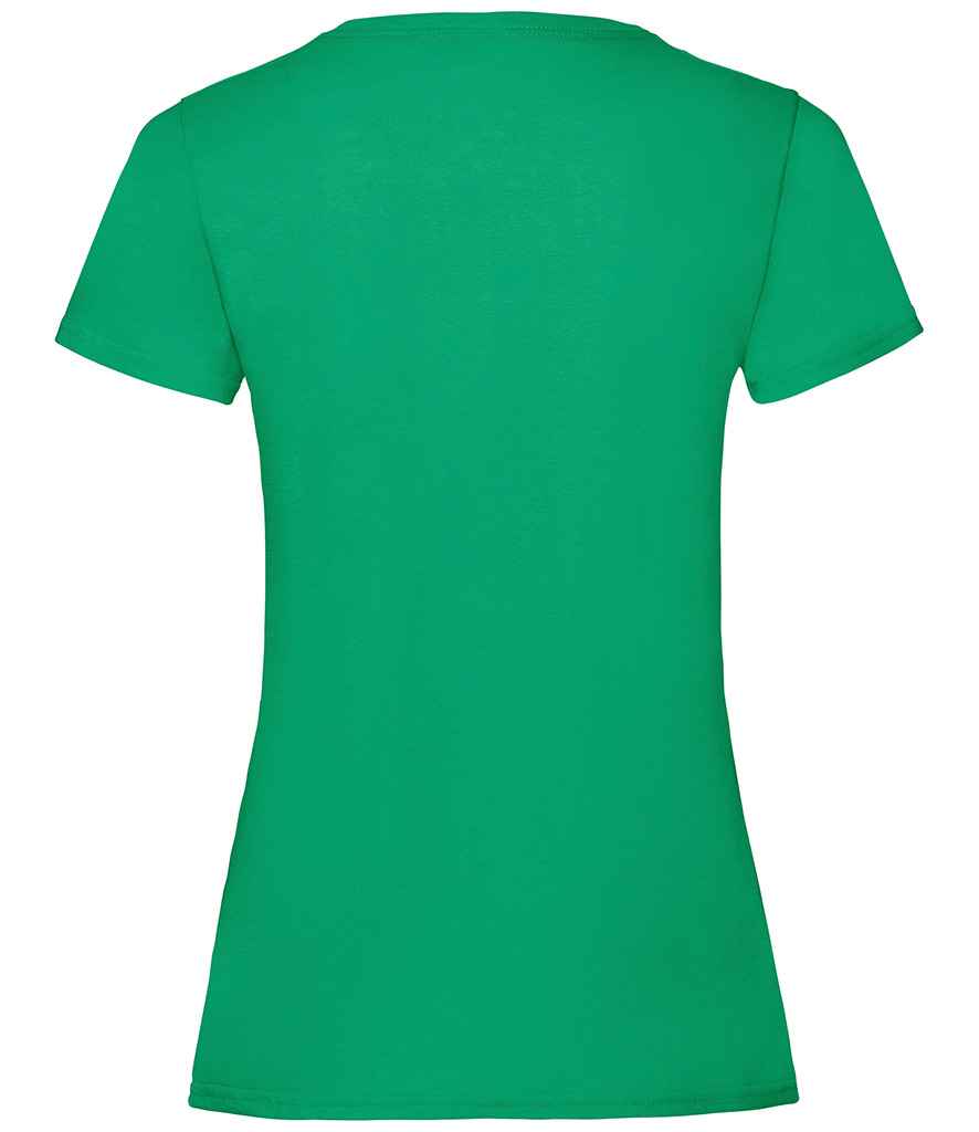 Fruit of the Loom SS77 Kelly Green Back -  Ready to be Printed by Custard Workwear - Cheap Personalised and Customised Workwear in Nottinghamshire, Derbyshire and Leicestershire