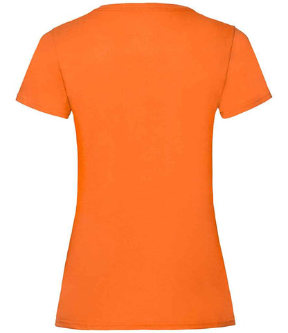 Fruit of the Loom SS77 Orange Back -  Ready to be Printed by Custard Workwear - Cheap Personalised and Customised Workwear in Nottinghamshire, Derbyshire and Leicestershire