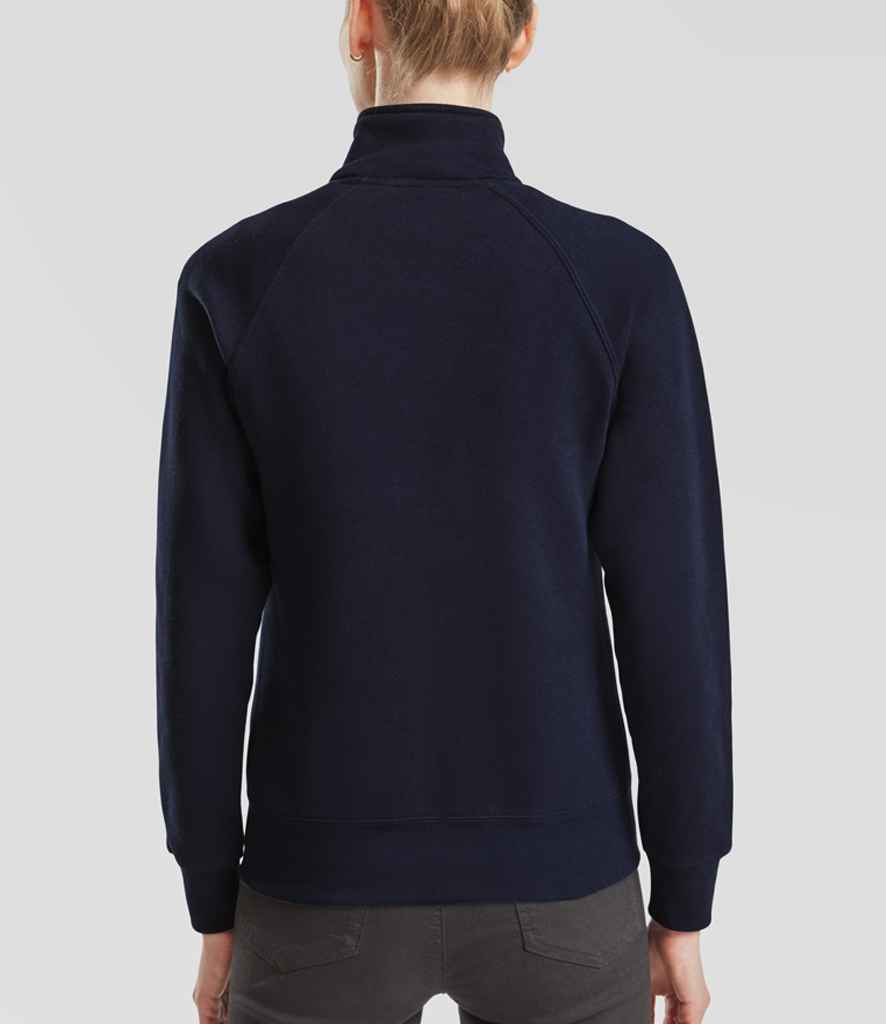 Fruit of the Loom SS79 Deep Navy Model -  Ready to be Embroidered and Printed by Custard Workwear - Cheap Personalised and Customised Workwear in Nottinghamshire, Derbyshire and Leicestershire
