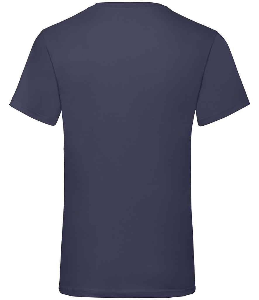 Fruit of the Loom SS7 Deep Navy Back -  Ready to be Printed by Custard Workwear - Cheap Personalised and Customised Workwear in Nottinghamshire, Derbyshire and Leicestershire