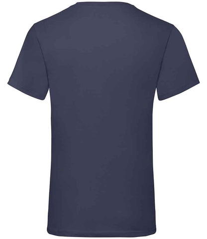 Fruit of the Loom SS7 Deep Navy Back -  Ready to be Printed by Custard Workwear - Cheap Personalised and Customised Workwear in Nottinghamshire, Derbyshire and Leicestershire