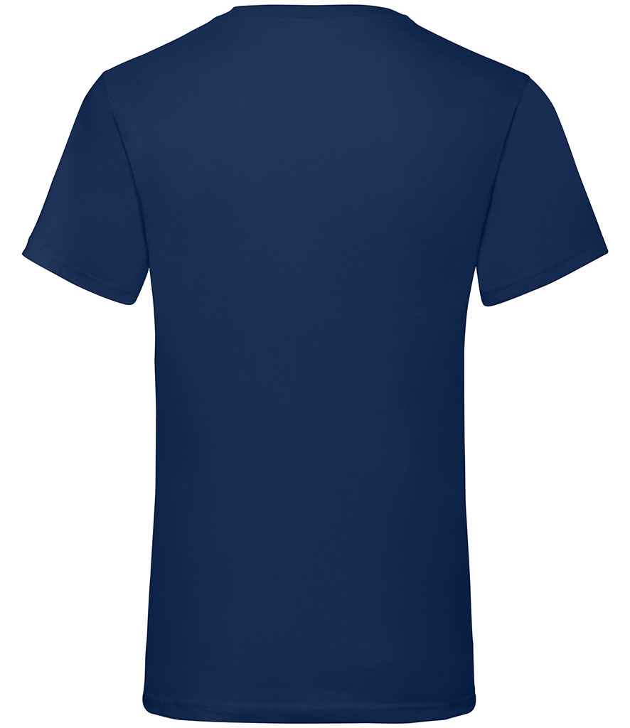Fruit of the Loom SS7 Navy Back -  Ready to be Printed by Custard Workwear - Cheap Personalised and Customised Workwear in Nottinghamshire, Derbyshire and Leicestershire