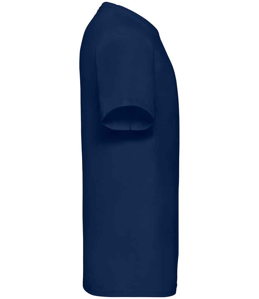 Fruit of the Loom SS7 Navy Right -  Ready to be Printed by Custard Workwear - Cheap Personalised and Customised Workwear in Nottinghamshire, Derbyshire and Leicestershire