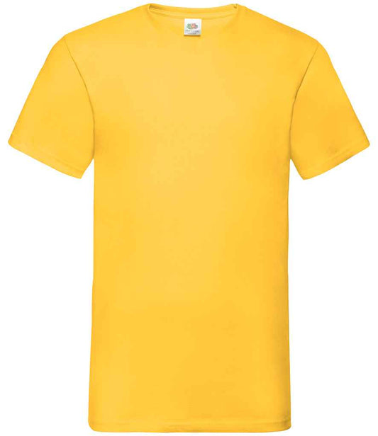 Fruit of the Loom SS7 Sunflower Front -  Ready to be Printed by Custard Workwear - Cheap Personalised and Customised Workwear in Nottinghamshire, Derbyshire and Leicestershire