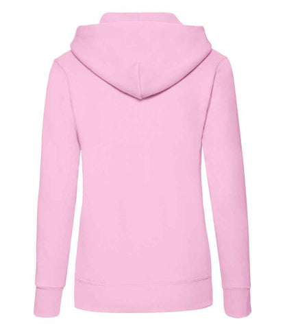 Fruit of the Loom SS801 Light Pink Back -  Ready to be Embroidered and Printed by Custard Workwear - Cheap Personalised and Customised Workwear in Nottinghamshire, Derbyshire and Leicestershire