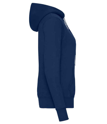 Fruit of the Loom SS801 Navy Right -  Ready to be Embroidered and Printed by Custard Workwear - Cheap Personalised and Customised Workwear in Nottinghamshire, Derbyshire and Leicestershire