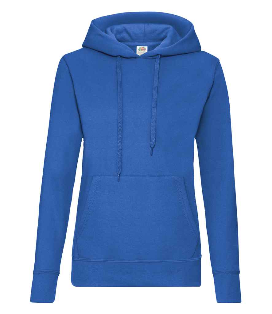 Fruit of the Loom SS801 Royal Blue Front -  Ready to be Embroidered and Printed by Custard Workwear - Cheap Personalised and Customised Workwear in Nottinghamshire, Derbyshire and Leicestershire