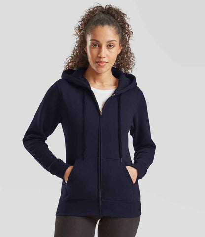 Fruit of the Loom SS82 Deep Navy Model -  Ready to be Embroidered and Printed by Custard Workwear - Cheap Personalised and Customised Workwear in Nottinghamshire, Derbyshire and Leicestershire
