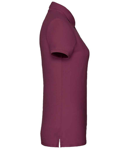Fruit of the Loom SS86 Burgundy Right -  Ready to be Embroidered and Printed by Custard Workwear - Cheap Personalised and Customised Workwear in Nottinghamshire, Derbyshire and Leicestershire