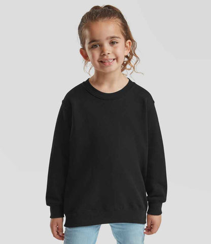 Fruit of the Loom SS9B Black Model -  Ready to be Embroidered and Printed by Custard Workwear - Cheap Personalised and Customised Workwear in Nottinghamshire, Derbyshire and Leicestershire