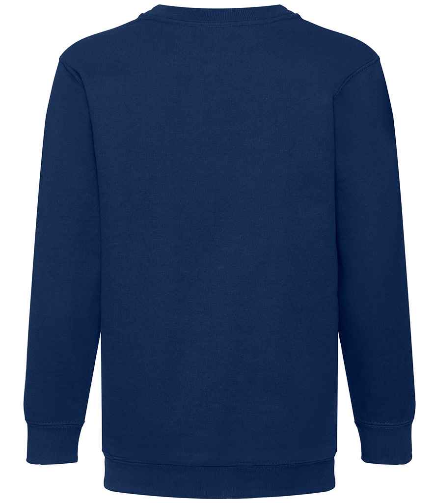 Fruit of the Loom SS9B Navy Back -  Ready to be Embroidered and Printed by Custard Workwear - Cheap Personalised and Customised Workwear in Nottinghamshire, Derbyshire and Leicestershire