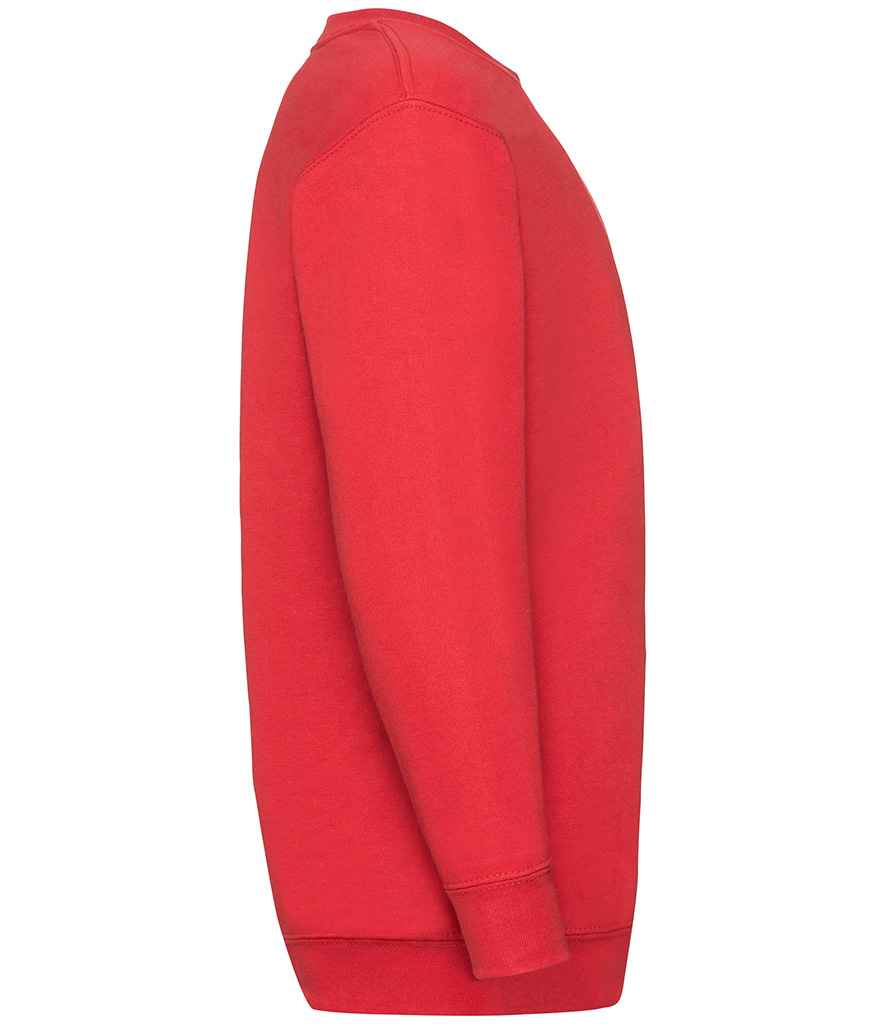 Fruit of the Loom SS9B Red Right -  Ready to be Embroidered and Printed by Custard Workwear - Cheap Personalised and Customised Workwear in Nottinghamshire, Derbyshire and Leicestershire