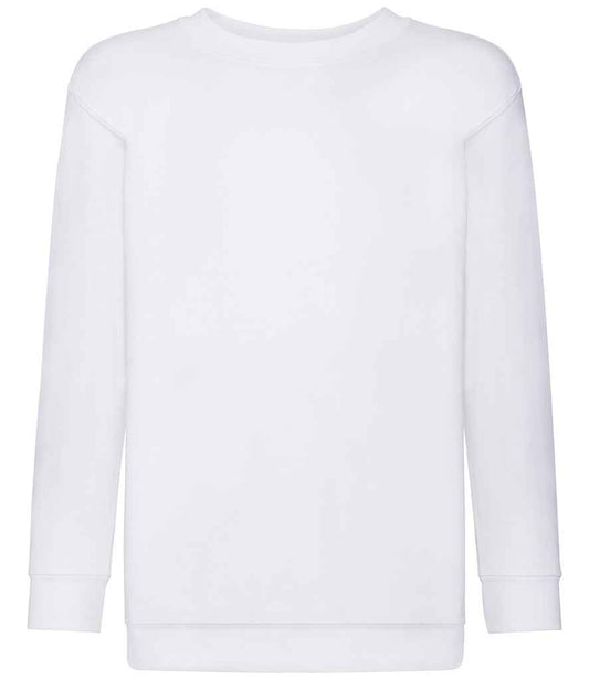 Fruit of the Loom SS9B White Front -  Ready to be Embroidered and Printed by Custard Workwear - Cheap Personalised and Customised Workwear in Nottinghamshire, Derbyshire and Leicestershire