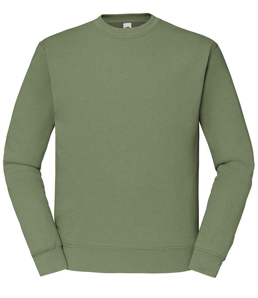 Fruit of the Loom SS9 Classic Olive Front -  Ready to be Embroidered and Printed by Custard Workwear - Cheap Personalised and Customised Workwear in Nottinghamshire, Derbyshire and Leicestershire