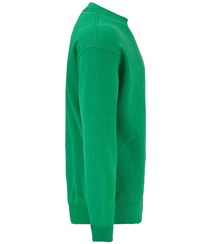 Fruit of the Loom SS9 Heather Green Right -  Ready to be Embroidered and Printed by Custard Workwear - Cheap Personalised and Customised Workwear in Nottinghamshire, Derbyshire and Leicestershire