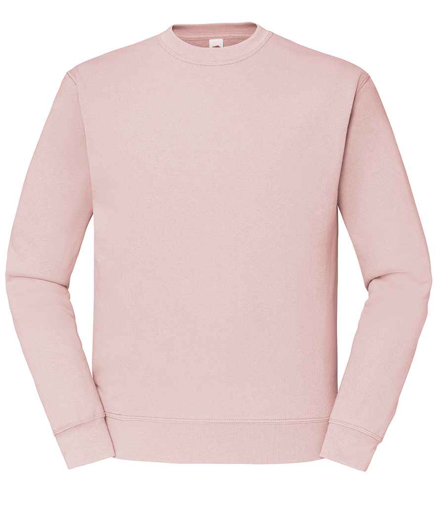 Fruit of the Loom SS9 Powder Rose Front -  Ready to be Embroidered and Printed by Custard Workwear - Cheap Personalised and Customised Workwear in Nottinghamshire, Derbyshire and Leicestershire