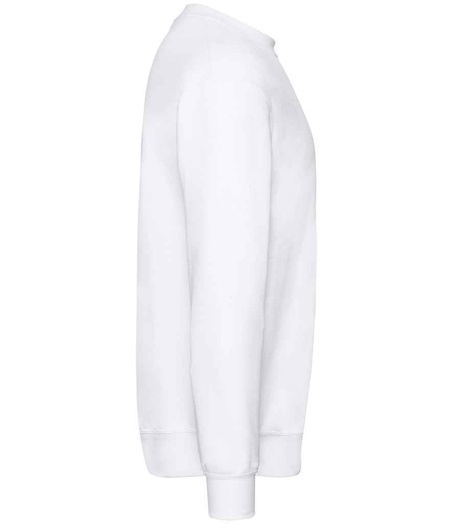 Fruit of the Loom SS9 White Right -  Ready to be Embroidered and Printed by Custard Workwear - Cheap Personalised and Customised Workwear in Nottinghamshire, Derbyshire and Leicestershire