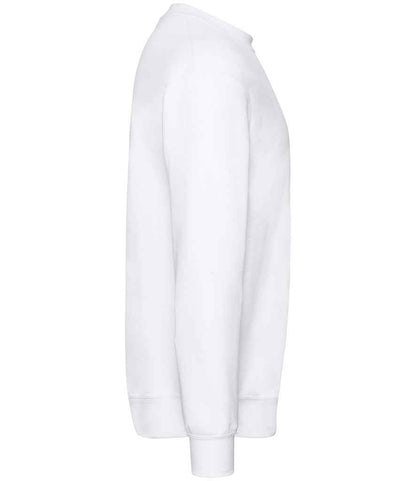 Fruit of the Loom SS9 White Right -  Ready to be Embroidered and Printed by Custard Workwear - Cheap Personalised and Customised Workwear in Nottinghamshire, Derbyshire and Leicestershire
