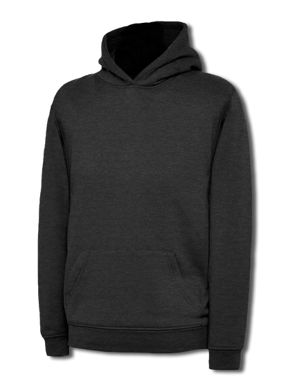 UX8 - Budget Children’s Hooded Sweatshirt | Charcoal