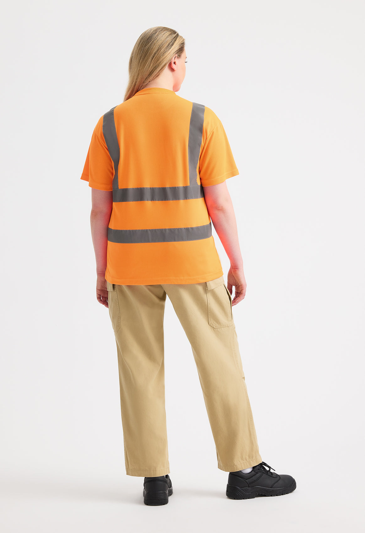 Uneek UC810 - Hi-Vis T-Shirt Ready to be Printed by Custard Workwear - Cheap Personalised and Customised Workwear in Nottinghamshire, Derbyshire and Leicestershire