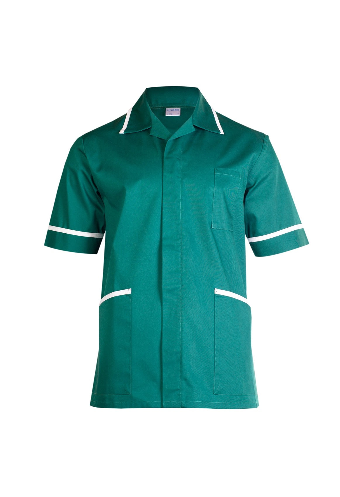 Uneek UC924 - Health Tunic Ready to be Embroidered and Printed by Custard Workwear - Cheap Personalised and Customised Workwear in Nottinghamshire, Derbyshire and Leicestershire