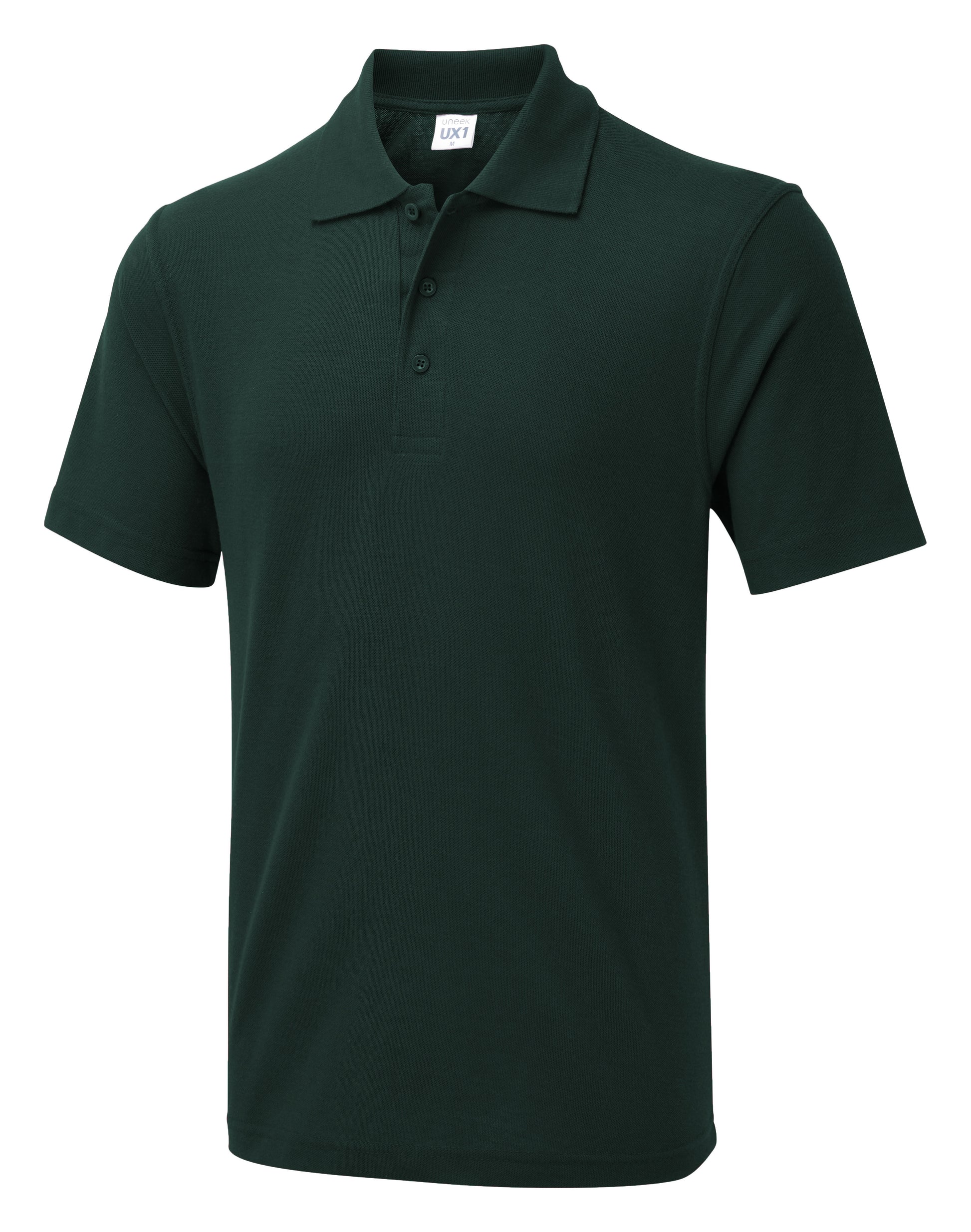 Uneek UX1 - Polo Shirt Ready to be Embroidered and Printed by Custard Workwear - Cheap Personalised and Customised Workwear in Nottinghamshire, Derbyshire and Leicestershire