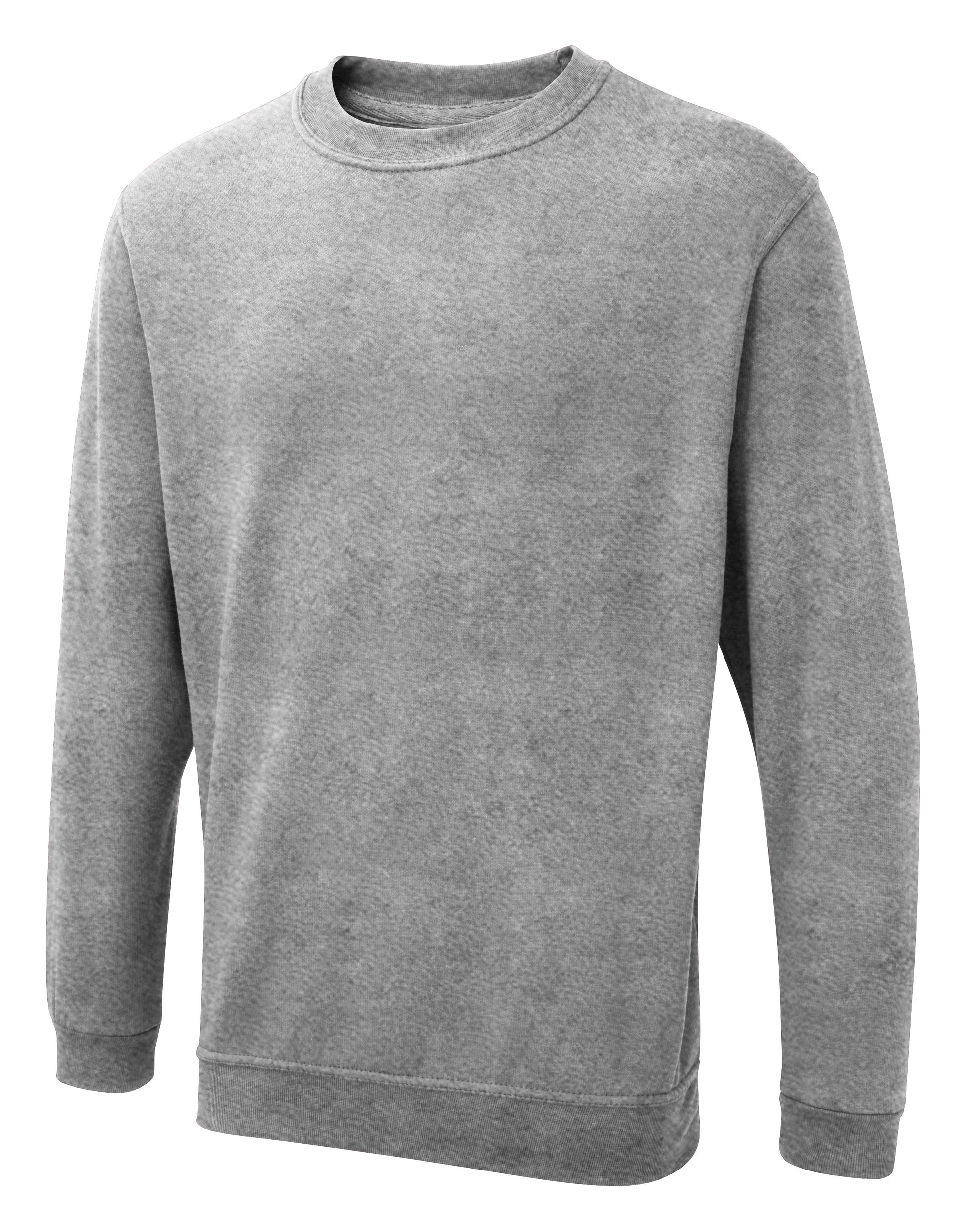 Uneek UX3 - Sweatshirt Ready to be Embroidered and Printed by Custard Workwear - Cheap Personalised and Customised Workwear in Nottinghamshire, Derbyshire and Leicestershire