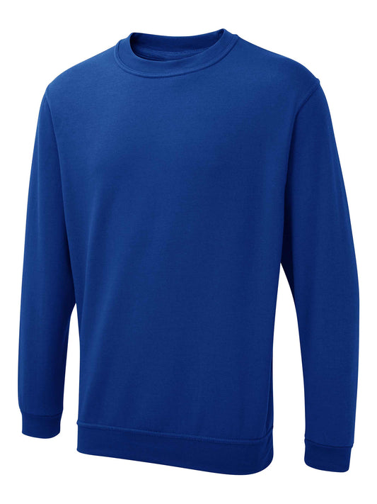 Uneek UX3 - Sweatshirt Ready to be Embroidered and Printed by Custard Workwear - Cheap Personalised and Customised Workwear in Nottinghamshire, Derbyshire and Leicestershire