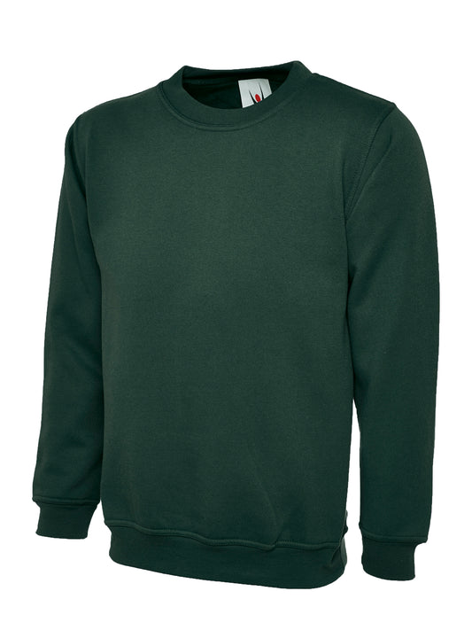 Uneek UX7 - Sweatshirt Ready to be Embroidered and Printed by Custard Workwear - Cheap Personalised and Customised Workwear in Nottinghamshire, Derbyshire and Leicestershire