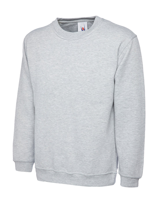 Uneek UX7 - Sweatshirt Ready to be Embroidered and Printed by Custard Workwear - Cheap Personalised and Customised Workwear in Nottinghamshire, Derbyshire and Leicestershire