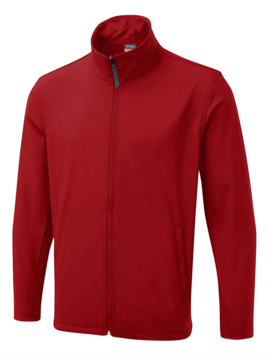 Uneek UX10 - Soft Shell Jacket Ready to be Embroidered and Printed by Custard Workwear - Cheap Personalised and Customised Workwear in Nottinghamshire, Derbyshire and Leicestershire