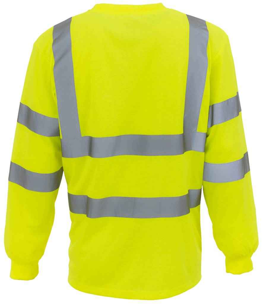 Yoko YK012 Yellow Back -  Ready to be Printed by Custard Workwear - Cheap Personalised and Customised Workwear in Nottinghamshire, Derbyshire and Leicestershire