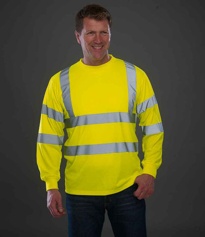 Yoko YK012 Yellow Model -  Ready to be Printed by Custard Workwear - Cheap Personalised and Customised Workwear in Nottinghamshire, Derbyshire and Leicestershire