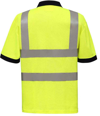 Yoko YK015 Yellow Back -  Ready to be Embroidered and Printed by Custard Workwear - Cheap Personalised and Customised Workwear in Nottinghamshire, Derbyshire and Leicestershire