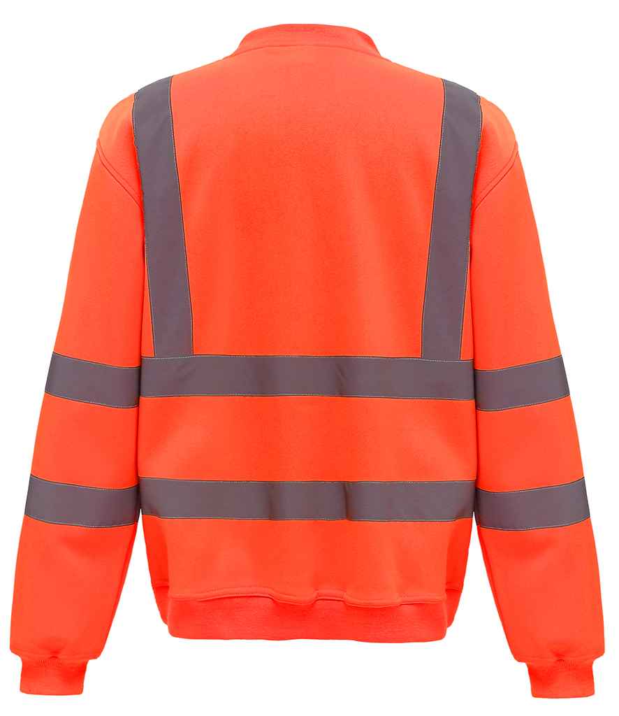 Yoko YK030 Orange Back -  Ready to be Embroidered and Printed by Custard Workwear - Cheap Personalised and Customised Workwear in Nottinghamshire, Derbyshire and Leicestershire