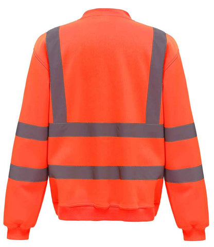 Yoko YK030 Orange Back -  Ready to be Embroidered and Printed by Custard Workwear - Cheap Personalised and Customised Workwear in Nottinghamshire, Derbyshire and Leicestershire