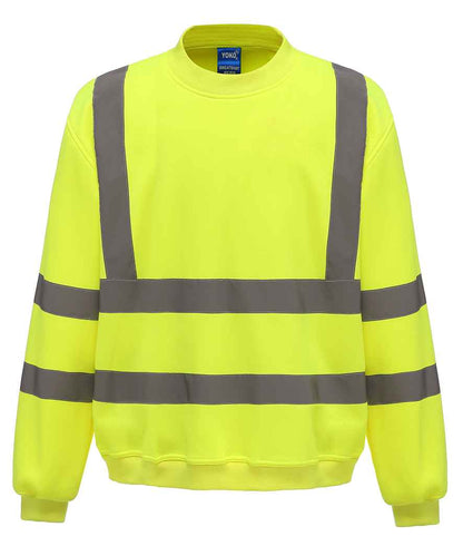 Yoko YK030 Yellow Front -  Ready to be Embroidered and Printed by Custard Workwear - Cheap Personalised and Customised Workwear in Nottinghamshire, Derbyshire and Leicestershire