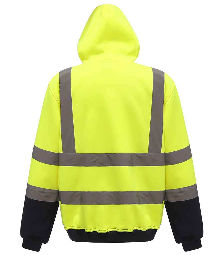Yoko YK031 Yellow/Navy Back -  Ready to be Embroidered and Printed by Custard Workwear - Cheap Personalised and Customised Workwear in Nottinghamshire, Derbyshire and Leicestershire