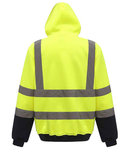 Yoko YK031 Yellow/Navy Back -  Ready to be Embroidered and Printed by Custard Workwear - Cheap Personalised and Customised Workwear in Nottinghamshire, Derbyshire and Leicestershire