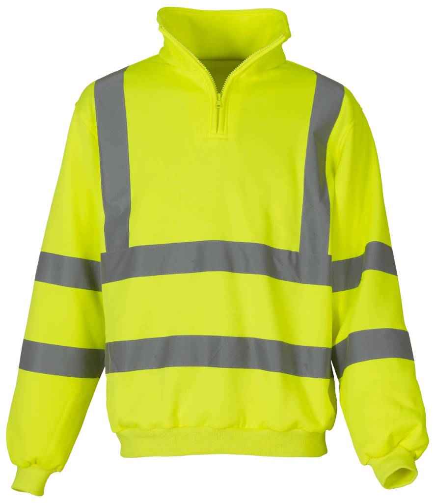 Yoko YK033 Yellow Front -  Ready to be Embroidered and Printed by Custard Workwear - Cheap Personalised and Customised Workwear in Nottinghamshire, Derbyshire and Leicestershire