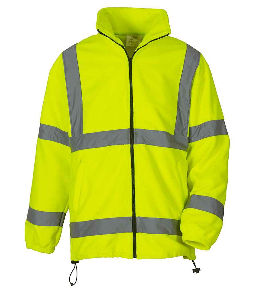 Yoko YK060 Yellow Front -  Ready to be Embroidered by Custard Workwear - Cheap Personalised and Customised Workwear in Nottinghamshire, Derbyshire and Leicestershire