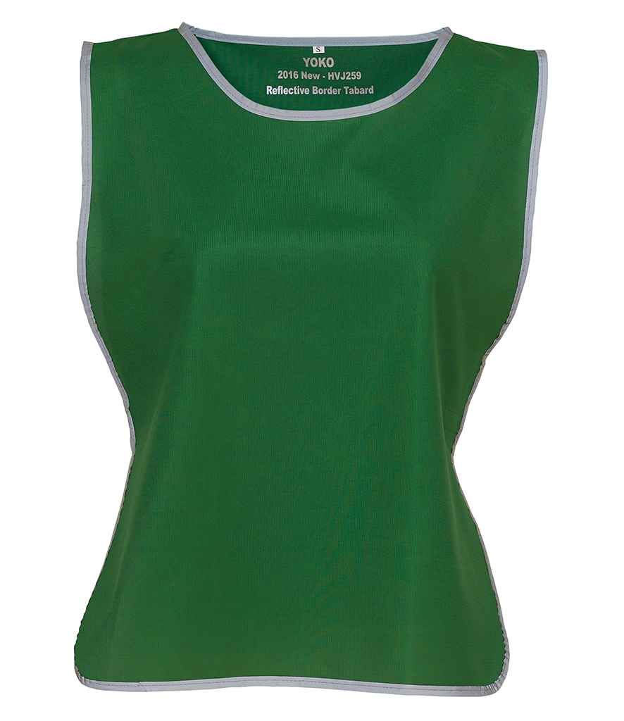 Yoko YK100 Paramedic Green Front -  Ready to be Printed by Custard Workwear - Cheap Personalised and Customised Workwear in Nottinghamshire, Derbyshire and Leicestershire