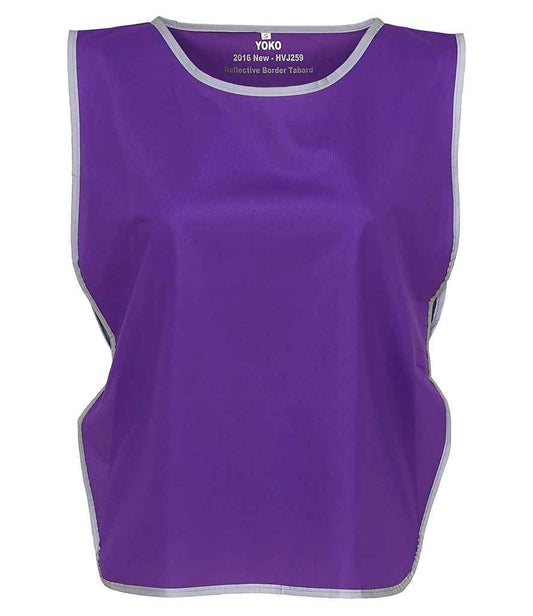 Yoko YK100 Purple Front -  Ready to be Printed by Custard Workwear - Cheap Personalised and Customised Workwear in Nottinghamshire, Derbyshire and Leicestershire