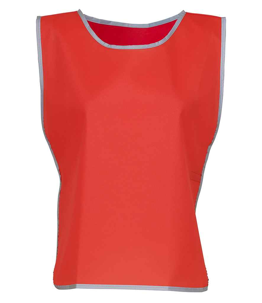 Yoko YK100 Red Front -  Ready to be Printed by Custard Workwear - Cheap Personalised and Customised Workwear in Nottinghamshire, Derbyshire and Leicestershire