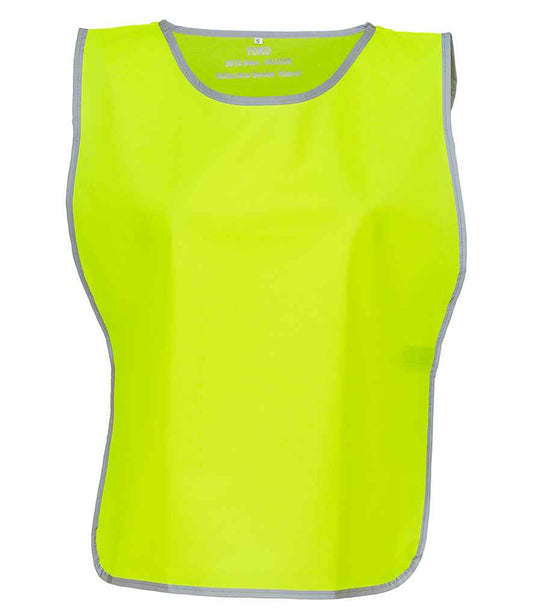 Yoko YK100 Yellow Front -  Ready to be Printed by Custard Workwear - Cheap Personalised and Customised Workwear in Nottinghamshire, Derbyshire and Leicestershire