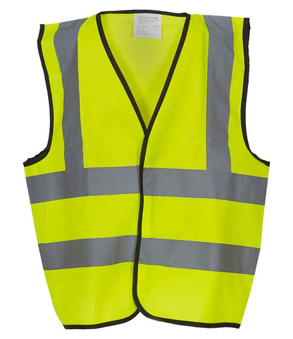 Yoko YK102B Yellow Front -  Ready to be Printed by Custard Workwear - Cheap Personalised and Customised Workwear in Nottinghamshire, Derbyshire and Leicestershire