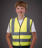 YK102B - Kids Hi-Vis Two Band and Braces Vest